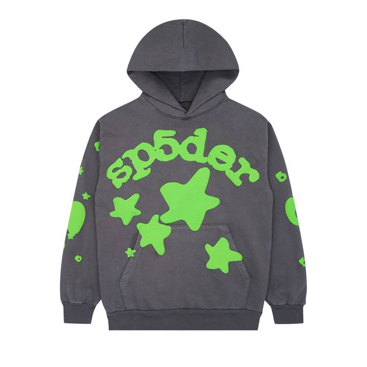 Sp5der Hoodie (Green Star)