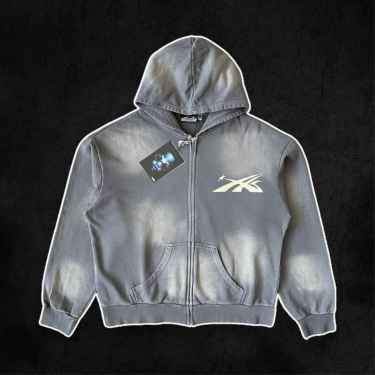 Hellstar Zip-Up Hoodie