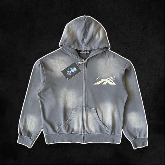 Hellstar Zip-Up Hoodie