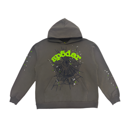 Sp5der Hoodie (Dark Grey)