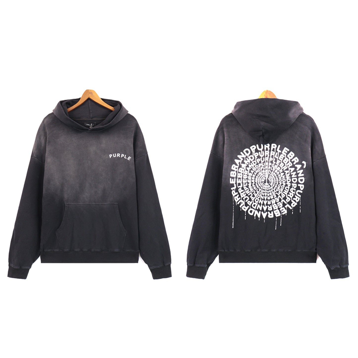 Purple Hoodie (Black)