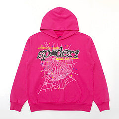 Sp5der Hoodie (Pink V2)